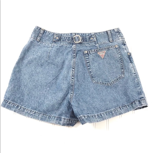 vintage denim shorts high waisted